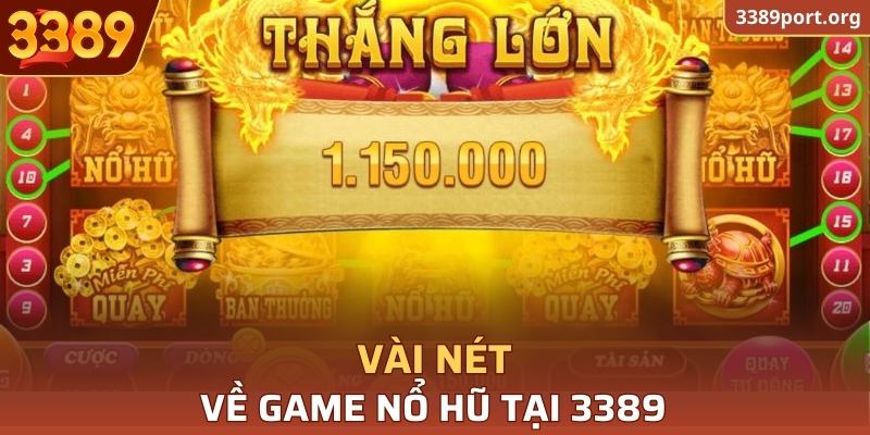 Vài nét về game nổ hũ