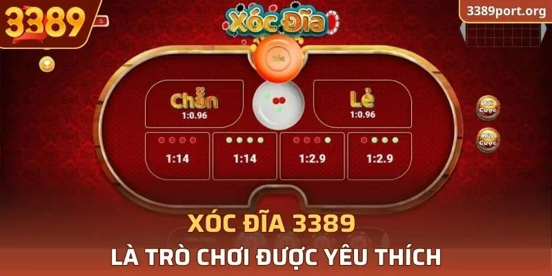 Xóc đĩa 3389 là trò chơi được nhiều thành viên yêu thích